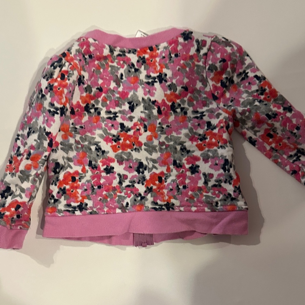Gymboree Pink and Multicolor Baby Hoodie - Picture 3 of 3